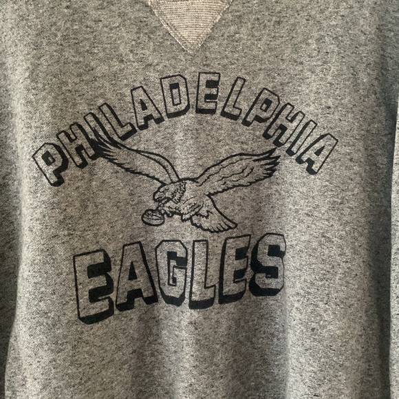 Junk Food Philadelphia Eagles Formation Fleece Crew- Men’s Size XXL - Picture 2 of 6